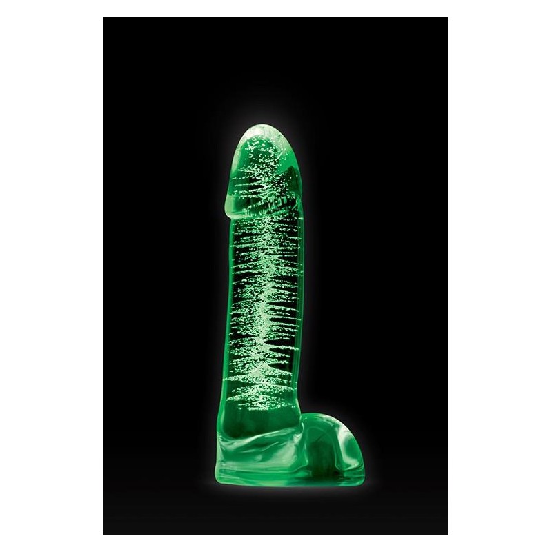 FIREFLY GLASS SMOOTH BALLSEY 4INCH DILDO